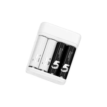 Xiaomi Zi5 Batterie Chargeur NiMH AA AAA 10440 18650 Rechargeable Batteries USB Power Bank avec 4 Slots Pour Caméra Jouets