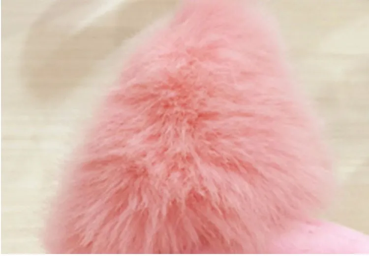 SuperB&G плюшевые Женская зимняя обувь Earmuff теплый наушники для девочек наушники искусственного меха кролика уха дизайн защита ушей наушники
