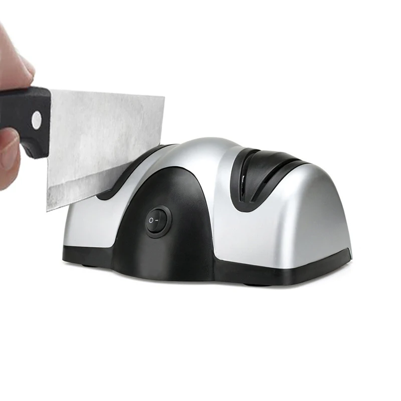 New Automatic Electrical Knife Sharpener Electric 2 Stage Kitchen Knife