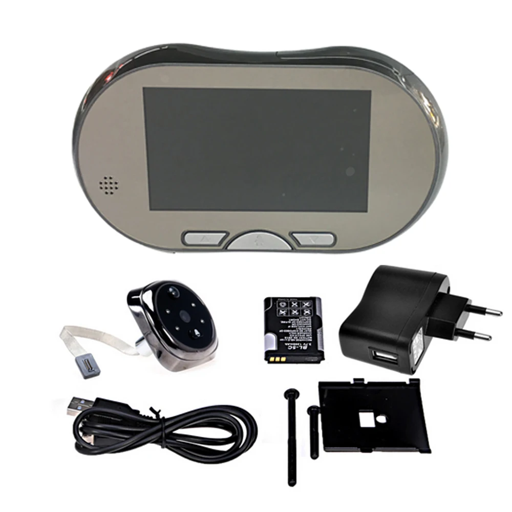 Colorful Display Monitor Digital Door bell