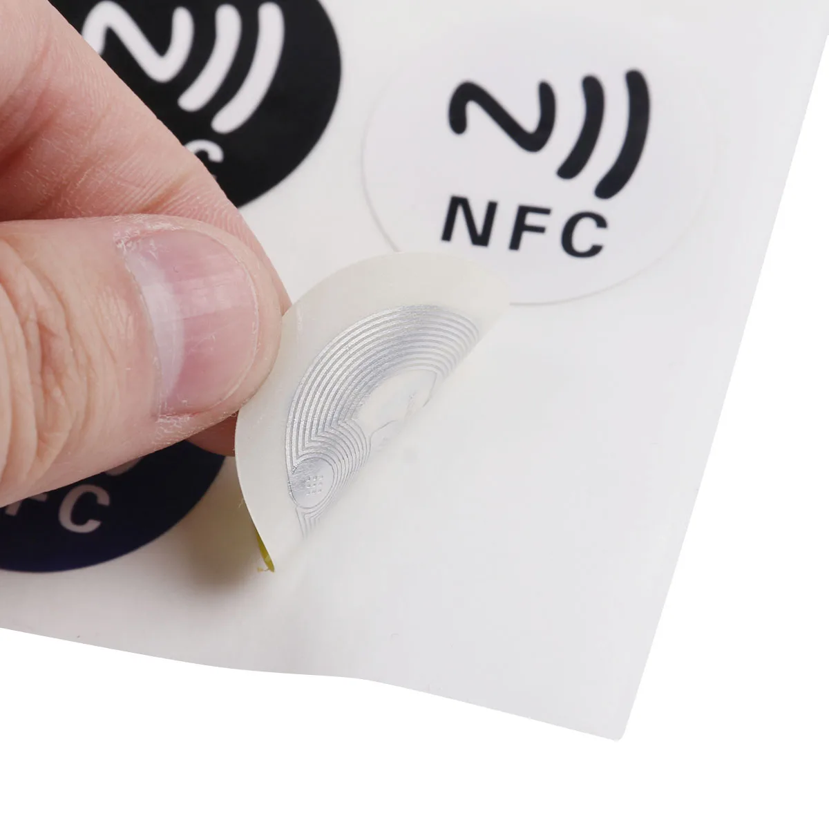 6 шт. NFC бирки стикер s NTAG213 NFC метки наклейки-этикетки универсальные этикетки Ntag213 RFID бирка для всех NFC телефонов