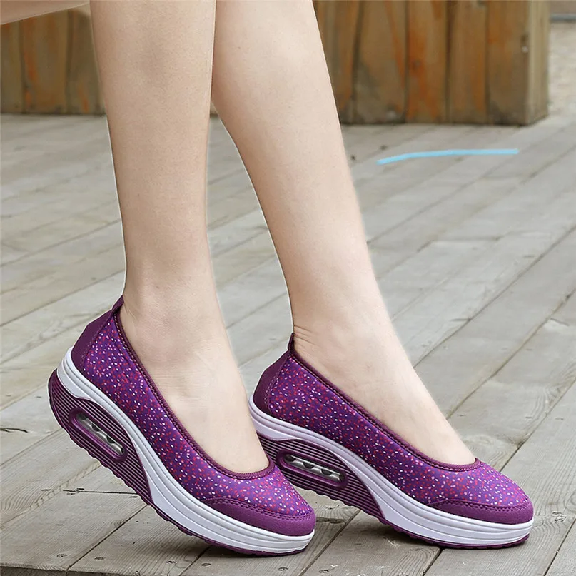 Women Outdoor Sneakers Mesh Casual running shoes Sports Shoes Thick-Soled Air Cushion Shoes Sneakers  #2S05 (18)