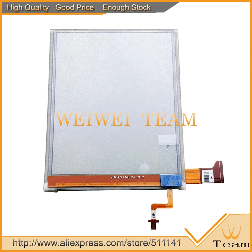 

NEW Original 6inch 758*1024 E-ink Pearl HD Ebook Reader LCD Screen Display for onyx BOOX I62ML E-book Reader replacement