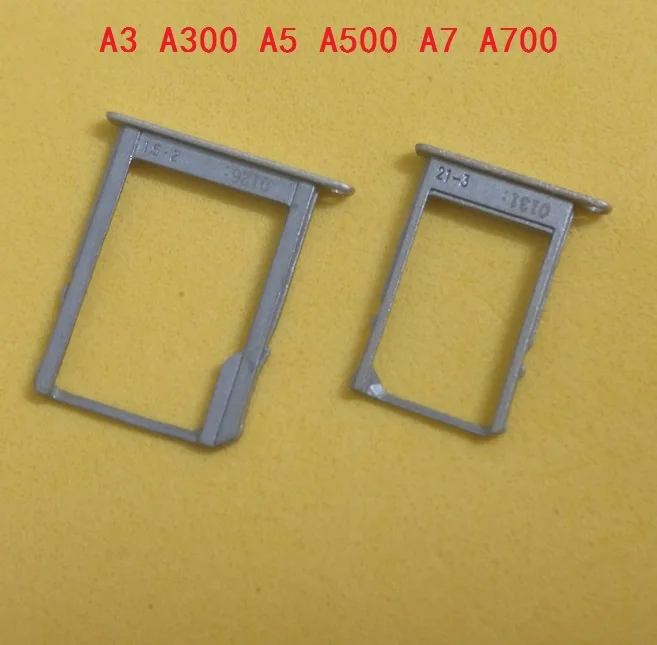 50 компл./лот слот для sim карты micro SD Memery лоток Samsung Galaxy A3 A300 A5 A500 A7 A700 замена слота