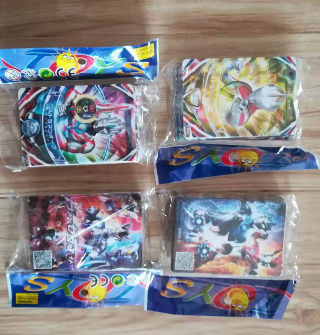 

Collection Toys for Children mkd2 Cartoon Anime Ultraman Cards Zero Belial Ginga 144pcs per set not repeat Super Hero Monsters