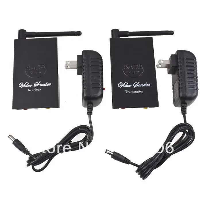 Free Shipping 2.4GHz FM Wireless Audio Video AV Transmitter Receiver