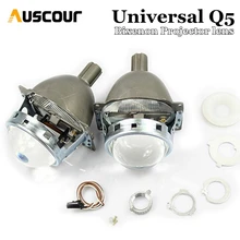 3.0 inch bixenon projector lens koito Q5 high and low light for h1 h3 h4 h7 h11 9005 9006 car model HID healight retrofit lens