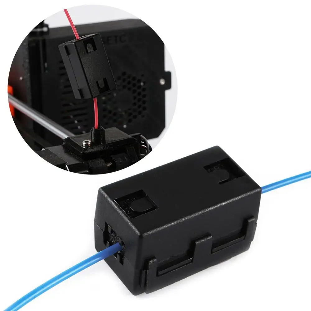 

1.75MM/3MM Anti Static Filament Filters Cleaner Blocks Dust Removal Flame Resistant Rubber Foam for PLA ABS PETG 3D Printer Part