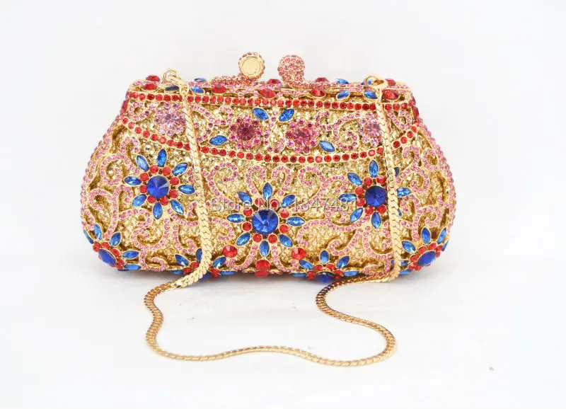 Laishangchen Luxury crystal evening bag -6