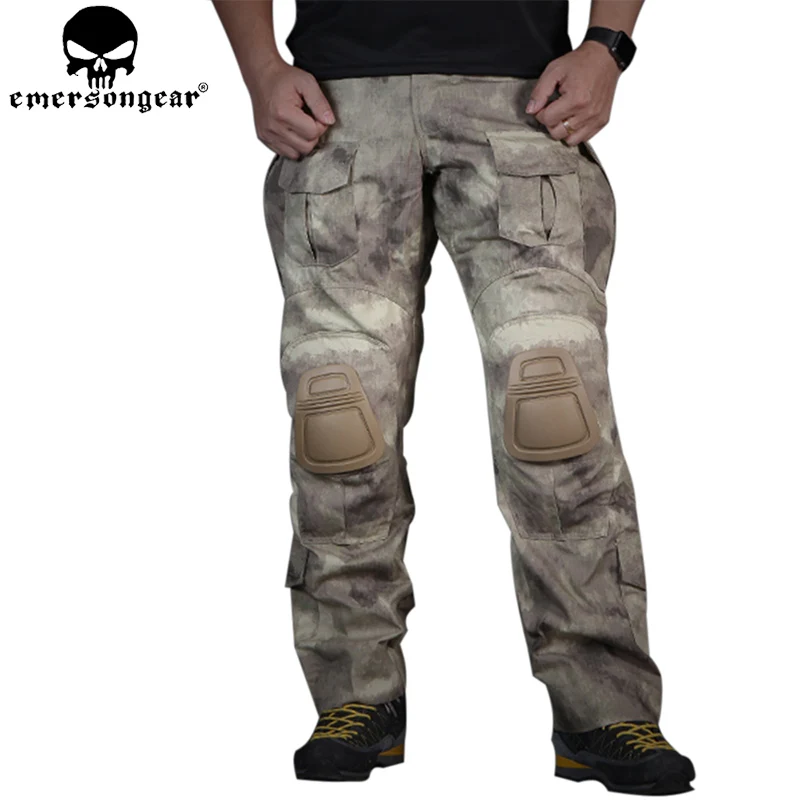 Брюки EMERSONGEAR тактические с наколенниками боевые штаны для страйкбола кемпинга