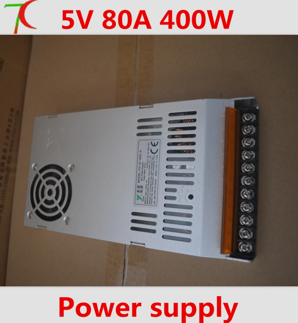 

5V80A 400W Display power distribution