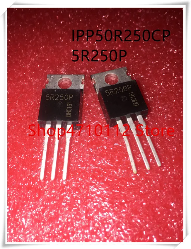 

NEW 10PCS/LOT IPP50R250CP 5R250P 5R250 TO-220 IC