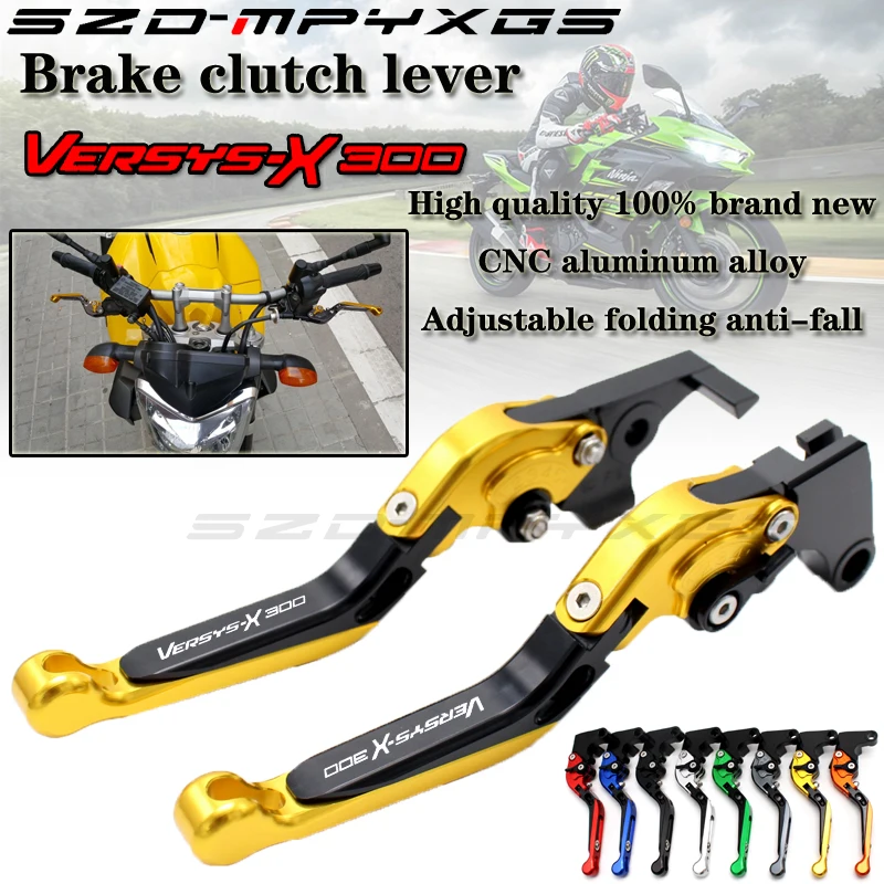 

Quality Assurance New CNC Adjustable Folding Telescopic Motorcycle Brake Clutch Bar for KAWASAKI VERSYS-X 300 VERSYS X300 2017