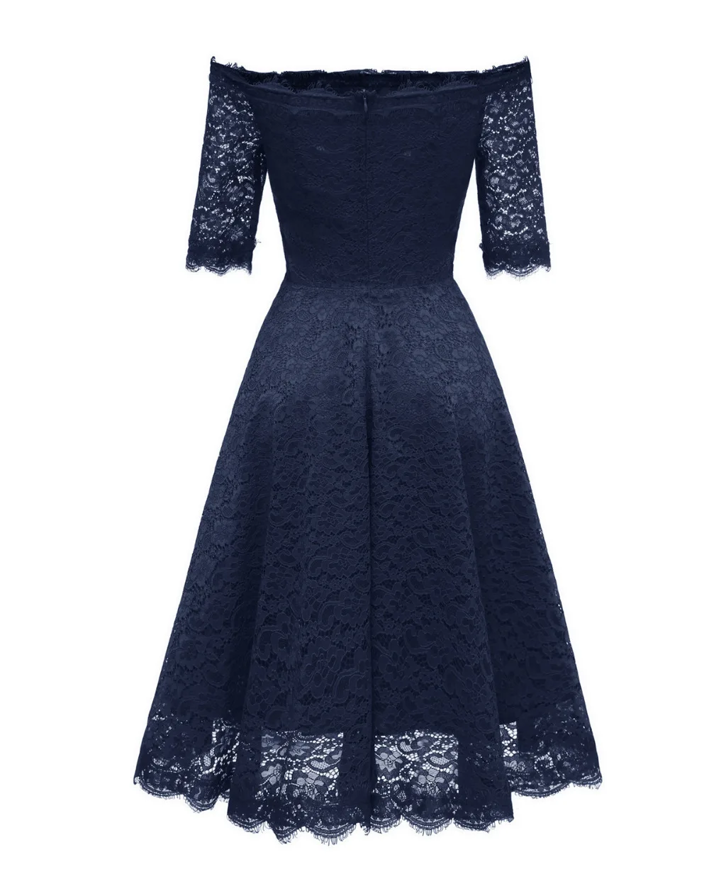 Aovica 1950 s женское винтажное платье кружевное платье с вырезом лодочкой и коротким рукавом женское платье трапециевидной формы элегантное Ретро женское платье Новинка