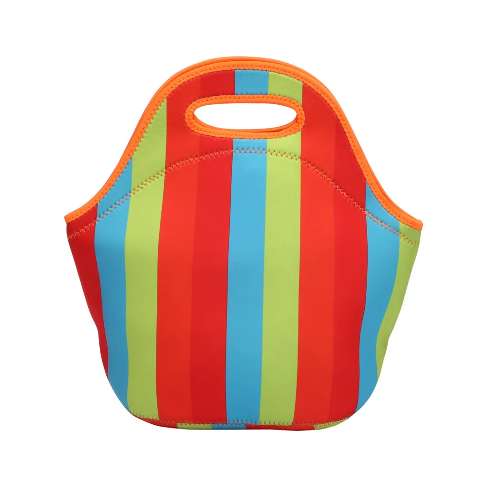 Aelicy Роскошная Портативная сумка для обеда, неопреновая сумка для переноски, сумка для хранения, дорожная сумка для пикника, сумка для еды, водонепроницаемая женская переносная сумка для пикника