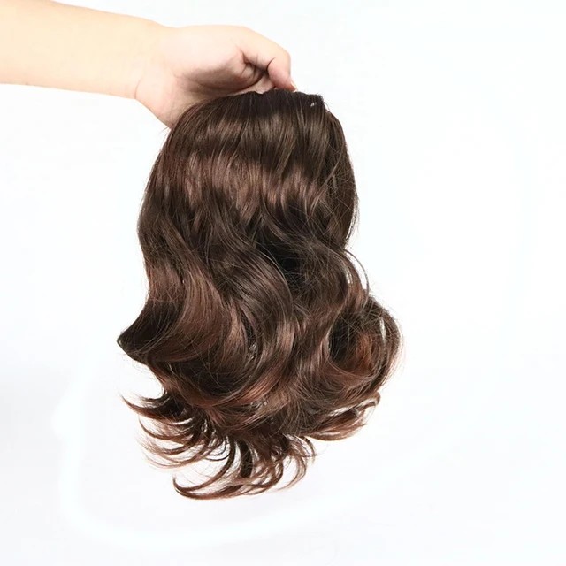 Special Price Suri Hair Short Wavy 2 Clip In Hair Extensions Heat Resistant Synthetic Fake Hairpieces Natural False Ponytail Fake Women Hair Special Price Suri Hair Short Wavy 2 Clip In Hair Extensions Heat Resistant Synthetic Fake Hairpieces Natural False Ponytail Fake Women Hair