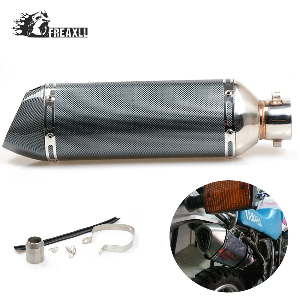 36-51MMModified Motorcycle Exhaust Pipe Muffler for Moto escape Universal Fit ATV Quad For MV Agusta Morini | Автомобили и