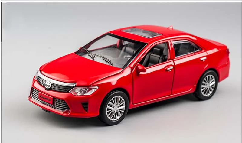 1/32 литой металлический автомобиль Camry из сплава миниатюрная модель автомобиля со