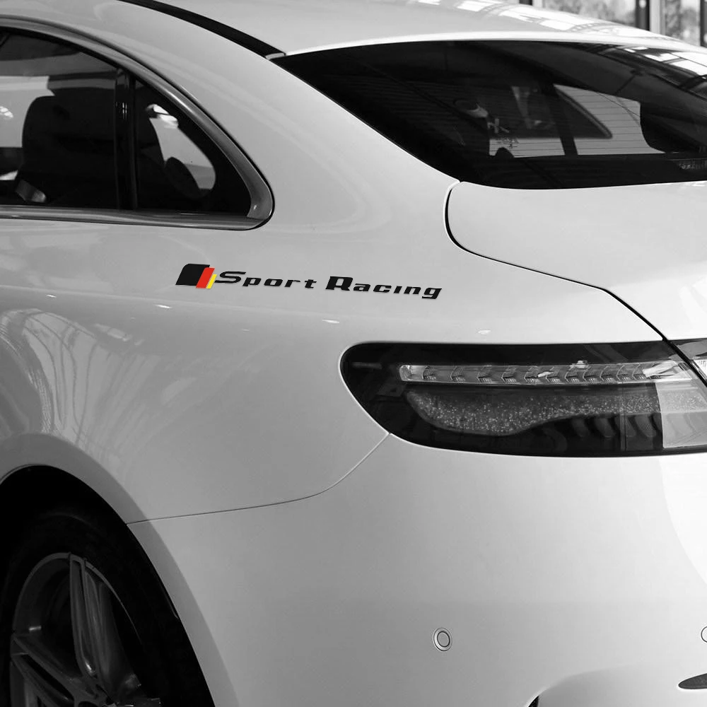 Car Styling Sport Racing Rear Fender Car Sticker and Decal for Mercedes