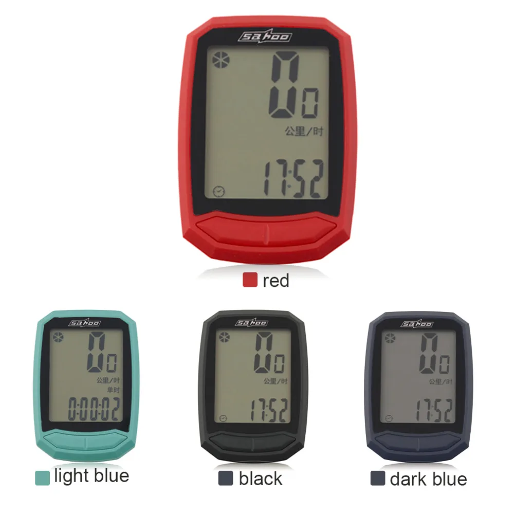 

Dropshipping Sahoo Cycling Computer Speedometer Wireless Bike Counter Mini Bicycle Computer Handlebar Bicycle Accessories