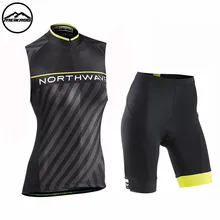 NW команда женский летний комплект без рукавов для велоспорта полиэстер MTB велосипед рубашка дышащая велосипедная одежда Велоспорт Джерси набор