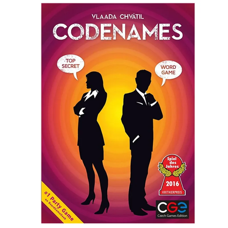 

English Codenames Table Game Card Family Fun Playing Card Game For Outdoor Party Christmas Festival Toys Educational Table Games
