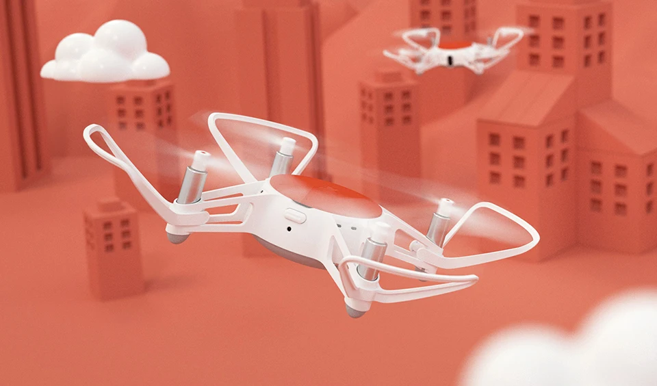 Original Xiaomi Mitu Remote Control Small Plane by PhoneBluetooth Controller Quad Core 1.2G SOC 920mAh Fly 10min Mini Cool Toy (3)
