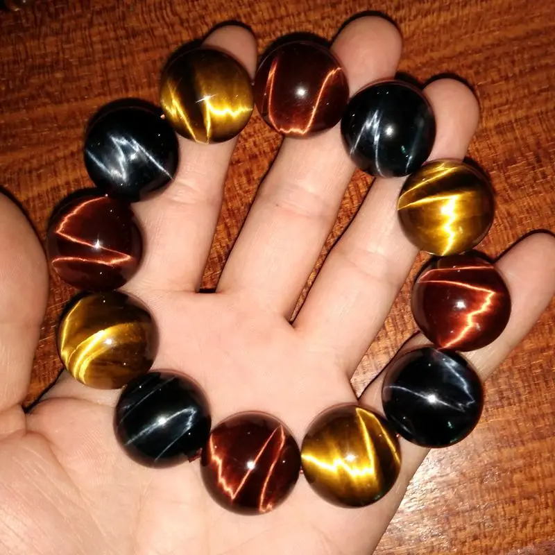 

Fashion 5A Natural Tiger's eye Stone Bracelets & Bangle for Women and Men Bracelets Gift Beads Bracelets Accessories Wholesale