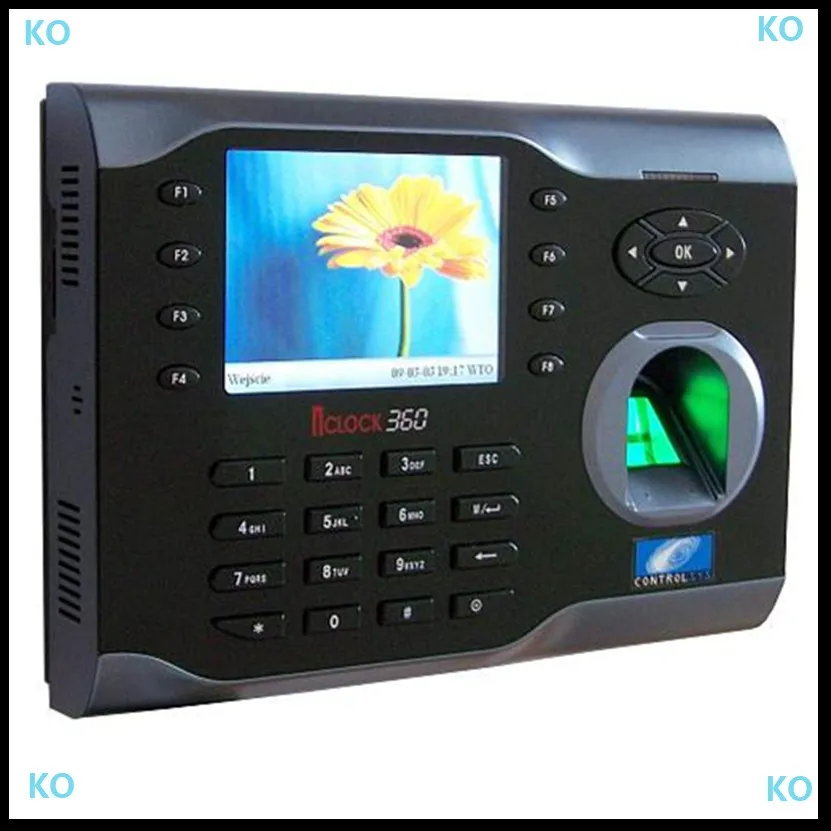 

MF IC CARD Fingerprint Time Attendance with TCP/IP Good quality 3.5 inch touch screen Iclock360 TCP/IP fingerprint &IC time USB