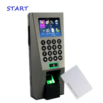 

ZK F18 Biometric fingerprint Door Access Control TCP/IP wiegand RFID fingerprint Door Security Controller for access control