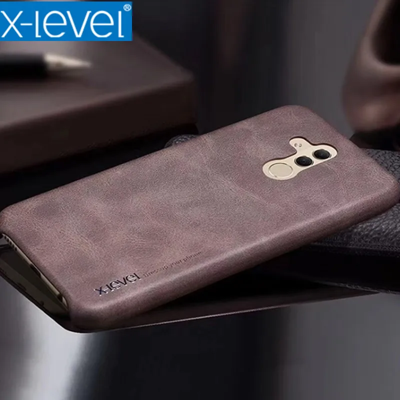 Mate 20 lite Case X-Level Vintage PU Leather Phone Cases For Huawei 10 Maimang 7 Ultra Thin Back Cover | Мобильные телефоны и