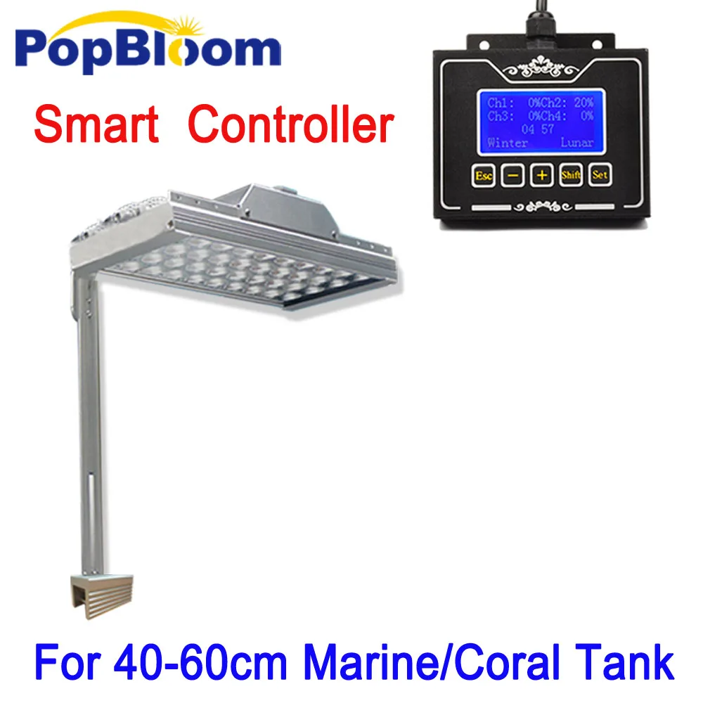 

DsunY Marine lights Aquarium Lighting LED Aquarium Lights Reef Light LED for Marine Aquarium with smart controller MH3SP1