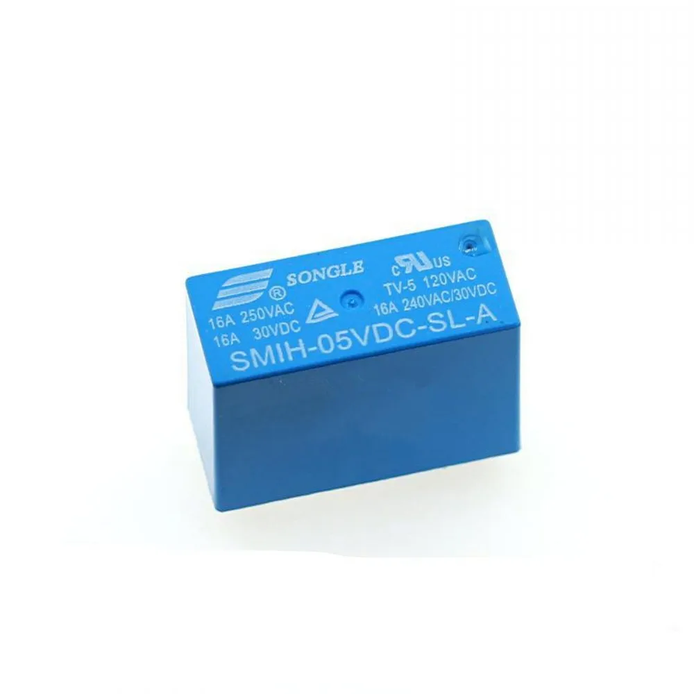 10 шт./лот Мощность реле SMIH 05VDC SL A 12VDC 24VDC 5 В 12 24 постоянного тока 16A 6PIN группа