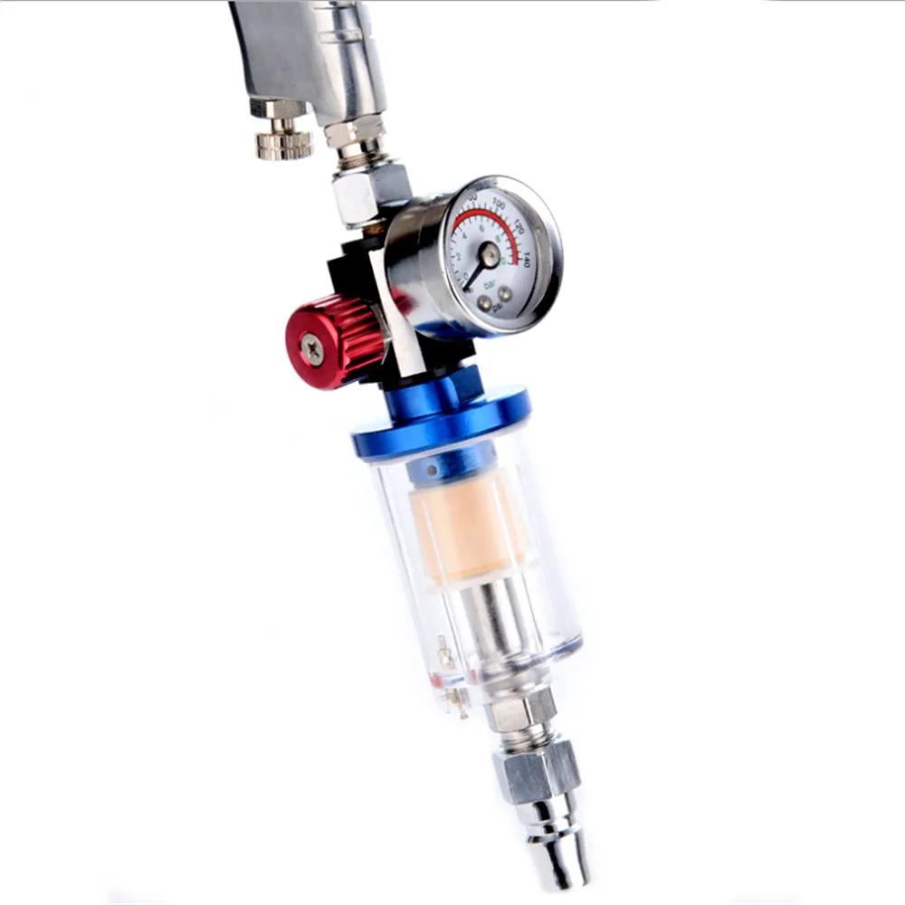 Micro Water Oil Separator Air Compressor Filter for Pneumatic Spray Gun Tool #ur 