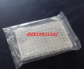 

1PCS White Clear Plastic Rectangle Shape 96 Compartments Medium Binding Elisa Plate