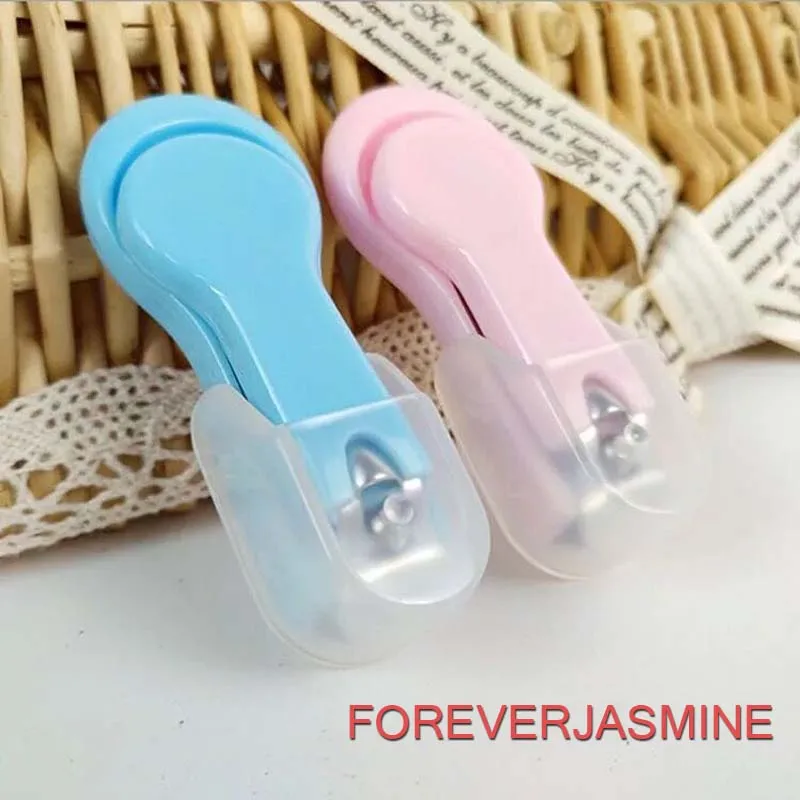 

1pc Safety Stainless Steel Nail Clipper for baby Infant Pink Nail Nippers Professional Manicure Finger Cuticle Nail Cutter