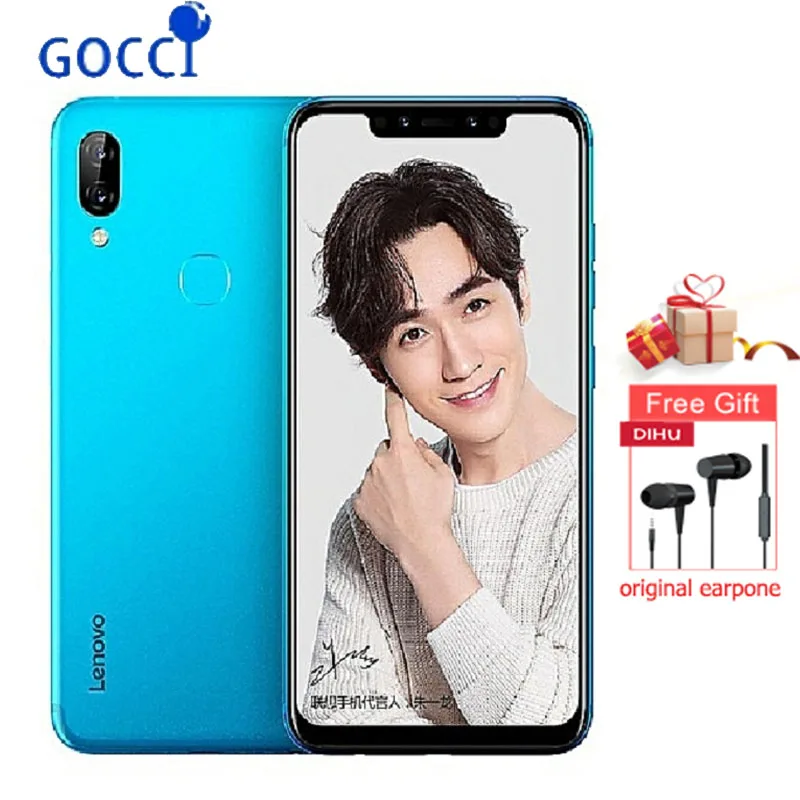 

Lenovo S5 Pro Global Rom 6 GB 64 GB/128 GB 20MP Four-cams Mobile Phone 6.2 inch FHD + 1080 P Snapdragon 636 3500 mAh 4G LTE