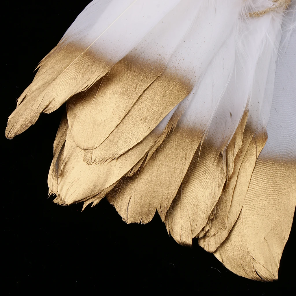 Feather Bunting Banner Garland DIY Wedding Party Decoration Photo Prop 