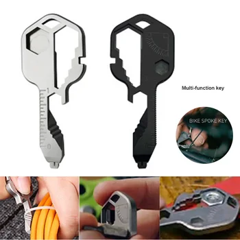 

24 in 1 Outdoor Multifunctional Tool Key Wrench Screwdriver Box Opener Wire Cut Tool for Camping TSH Shop