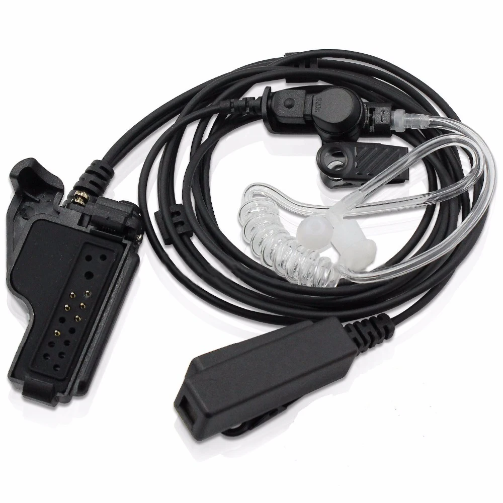 

Walkie talkie Earphone Acoustic Tube Headset PTT For Motorola Radio Portable XTS2250 XTS2500 MT2000 MTS2000 MT6000 MTX838 GP12