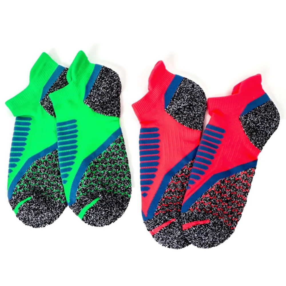 neon athletic socks