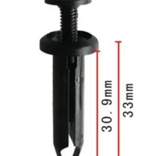 Подходит для 6,8 мм отверстие автоматическое пластиковое крепление чехол для chrys 6503163 и чехол для Ford N805026