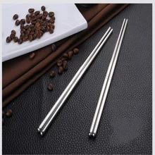 Новые металлические палочки для еды из нержавеющей стали уникальный стиль палочки из металлического сплава круглые палочки для еды домашние кухонные столовые приборы палочки для еды 5 пар