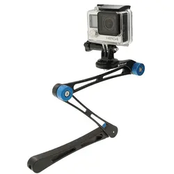 Фото селфи палка для GoPro Hero6 17 дюймов Регулируемый ЧПУ Алюминий Расширение Комплект Магия Кронштейн для Go Pro Hero5