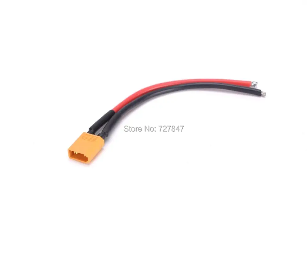 Штепсельная Вилка Amass XT30U XT30 кабель с силиконовым проводом 16AWG 10 см 100 мм для