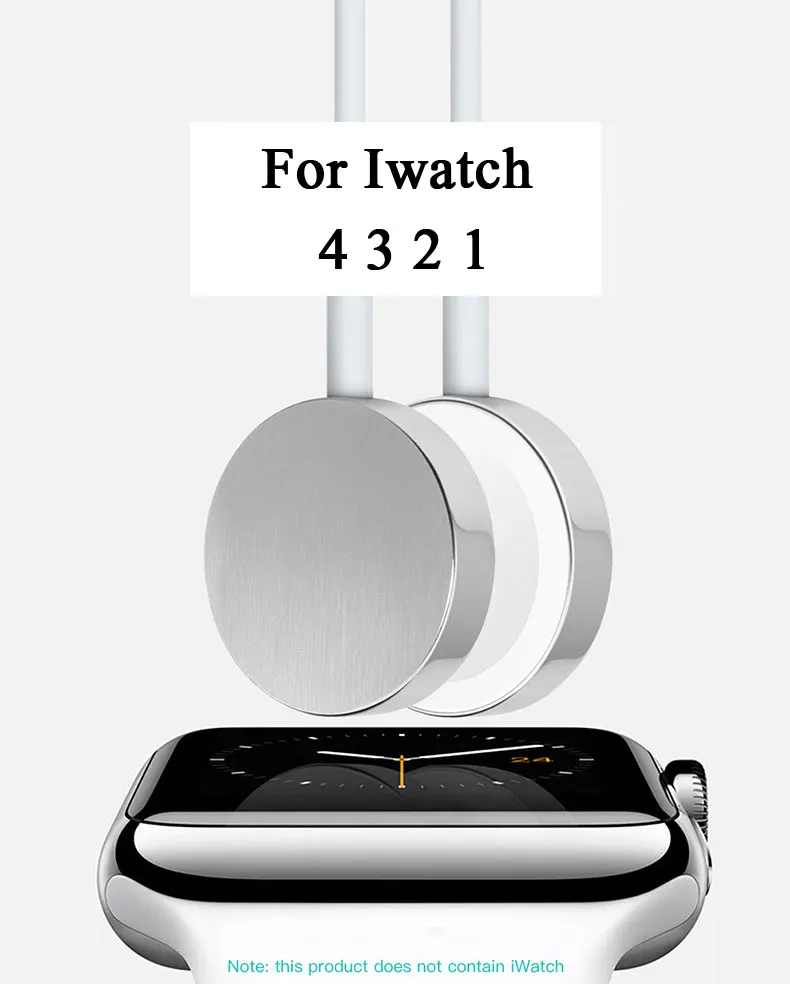 Зарядное устройство для Apple watch iwatch Series 4 3 2 1 аксессуары беспроводной USB Сертифицированный Магнитный зарядный кабель iWatch 1 м