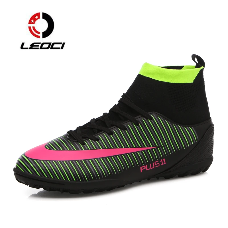 LEOCI Soccer Shoes Mens Original Superfly Cheap Football TF Soccer