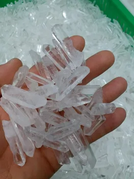 

3-4cm 1000g AAAA NATURAL very clear QUARTZ CRYSTAL POINT HEALING
