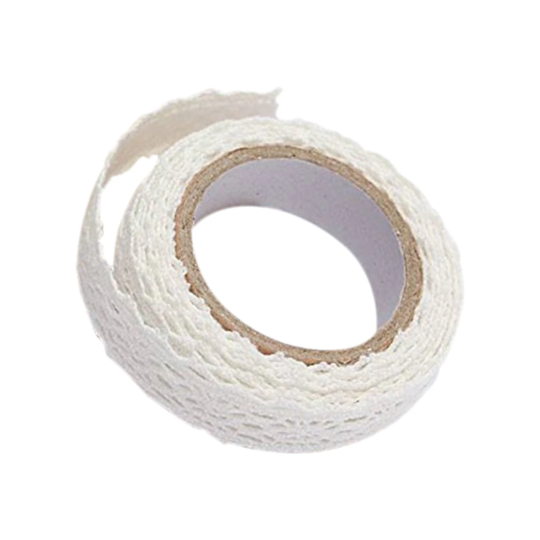 

Beautiful White Lace Ribbon Tape Trim DIY Embroidered For Sewing Decoration Wedding DIY Handmade Decor 18mm x 1.7m White