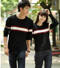 2016 Fashion Winter Men’s /Women Black/Dark Blue Winter Couple Matching Christmas Sweaters Long Sleeve Crewnecks Pullovers